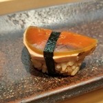 すし匠 - 鮟肝と西瓜の奈良漬