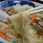 富士屋食堂 - 塩ラーメン 650円