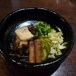 丸太町十二段家 - 香の物。