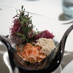 レストランエール - 野菜のパフェ