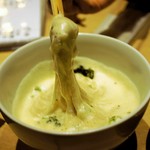 つきじ 文化人 - 残雪そば　920円＝15年9月