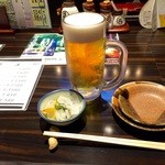 居酒屋　さざん - 生中