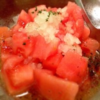 ざくろ 銀座店 - トマトサラダ