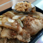 吾助 - 豚上ロース弁当（ニンニク味）…600円