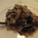 TRATTORIA TRINITA - いろいろ木の子オルツォリゾット仕立て（2015年10月）