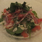 TRATTORIA TRINITA - 鮮魚のカルパッチョ（2015年10月）