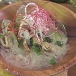 IGOSSOU オリエンタル - あさりの春雨添え