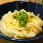 うどん 慎 - ［３回目］釜たま(650円)＋大盛(無料)