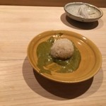 すし宮川  - 1-4.2　キモソースにシャリ入れて・・・