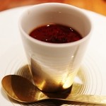 北新地Koutaro - 口直し　牛ホホ肉のロワイヤル