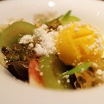 北新地Koutaro - マンゴーソルベ、シャインマスカット、無花果、シャンパンジュレ