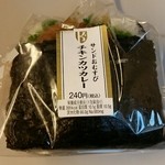 ベルマート - サンドおむすび　チキンカツカレー240円