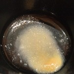 サクラ - 味噌汁の椀の底には味噌がへばりついていました(-_-;)