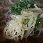 天馬らぁめん - 麺アップ