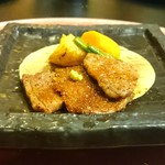 ［夕食］洋皿・上州牛ステーキ