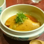 花いち - ［夕食］煮物・自家製寄せ豆腐