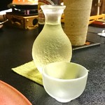 花いち - ［夕食］日本酒(銘柄・金額失念)