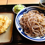 越後製麺 - 冷やしそば、かしわ天