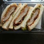 こうさかや精肉 - ヒレカツサンド  500円