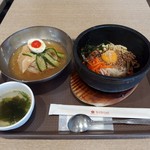 ビビム - ビビンバ冷麺セット(1480円)
            