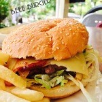Windmill Cafe - ビーフバーガー　１４．５０＄
