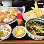 すし処さき田 - 天すしランチ850円＋税