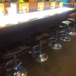コクドウカレー - カウンター席もあります。