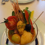 ドゥ・ラパン - 海鮮ガスパチョ