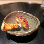 日本料理 みや  - 27年10月　山形松茸　酢橘で