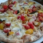 ベリーベリーファーム上田 レストラン - フレッシュトマトのピザ