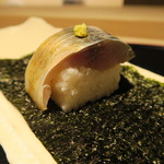 日本料理 みや  - 27年10月　鯖寿司