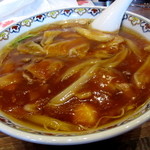 桜木屋 - 広東麺￥680円+ライス￥100円