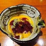 ろばたや - 桜肉のユッケ。甘口醤油が効いてます(*´ー｀*)