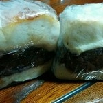 マルイチベーグル - 10/4 双子の(〃艸〃)小豆バター（笑）2個買いです