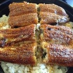 かいだ屋 - うな丼・中　２／３入り ２０００円(税抜)