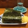やきとり呑斗 - 料理写真:山わさびお握り、200円です。