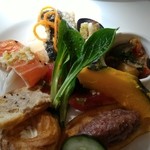 ル・プラ・プリュ - オードブルの盛り合わせ