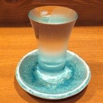 やきとり呑斗 - 久保田30周年記念酒、一杯850円です。