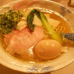 麺処 きなり - 味玉汐そば　８５０円