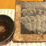 板 石山光一 - 赤目ふぐ薄造り