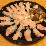 板 石山光一 - ハモすきの鱧 + 松茸