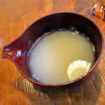 蕎麦 つづら - 濃厚な蕎麦湯