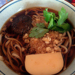 松鶴庵 - 揚げ玉そば