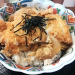 ポテト - ミニかつ丼とミニそばのミニかつ丼のみUP♪