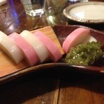 居酒屋　ちょーちょ - 板わさ＆葉わさび