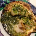 居酒屋　ちょーちょ - 貝焼き　この後のおじやがグンバツ