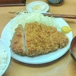 とんかつ山家 - 150906東京　山家御徒町店　ロースかつ定食700円