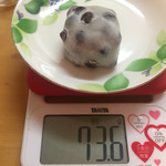 出町ふたば - 豆餅 5個入り¥874
                                [日本橋高島屋]9/3010/3,4のみ各日120個限定
                                2015/10/04購入