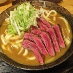 こと平 - ステーキカレーうどんUP♪