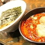 札幌 Fuji屋 - 2015 #059 ＠つけソバ辛化／並盛り(４倍) ￥850